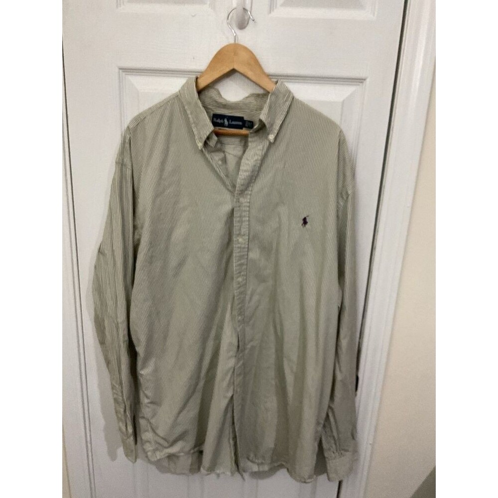 Ralph Lauren Classic Fit Striped Button-Down Shirt